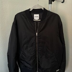 Converse Classic Black Bomber Jacket